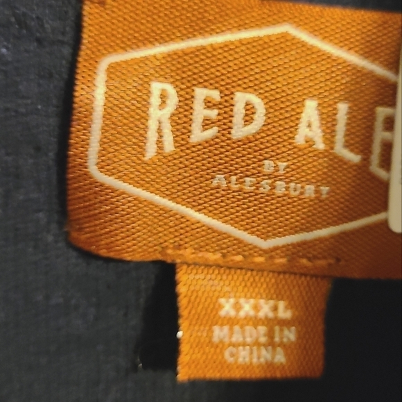 Red Ale | Men's Navy Blue Quarter Button Up Shirt (Size XXXL) - Picture 2 of 13